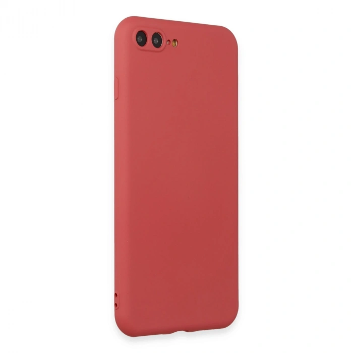 İphone 7 Plus Kılıf First Silikon - Kiremit