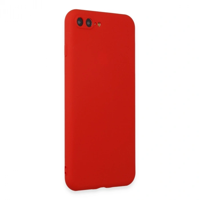 İphone 7 Plus Kılıf First Silikon - Kırmızı