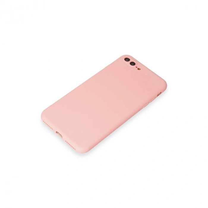 İphone 7 Plus Kılıf First Silikon - Pudra