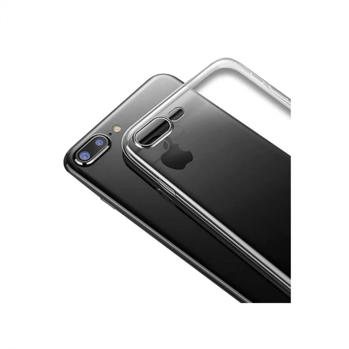 İphone 8 Plus Kılıf Lüx Şeffaf Silikon