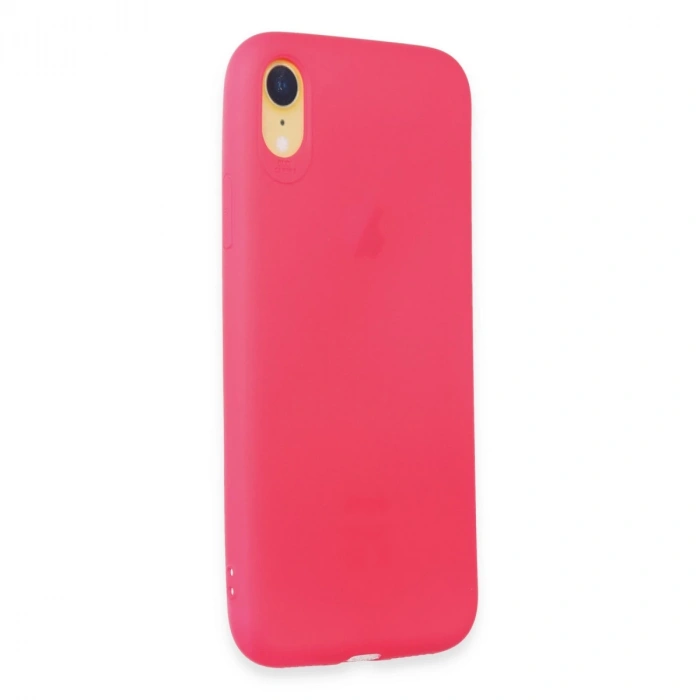 İphone Xr Kılıf First Silikon - Pembe