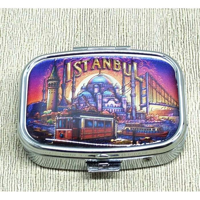 İstanbul Temalı İlaç Kutusu Alk4369