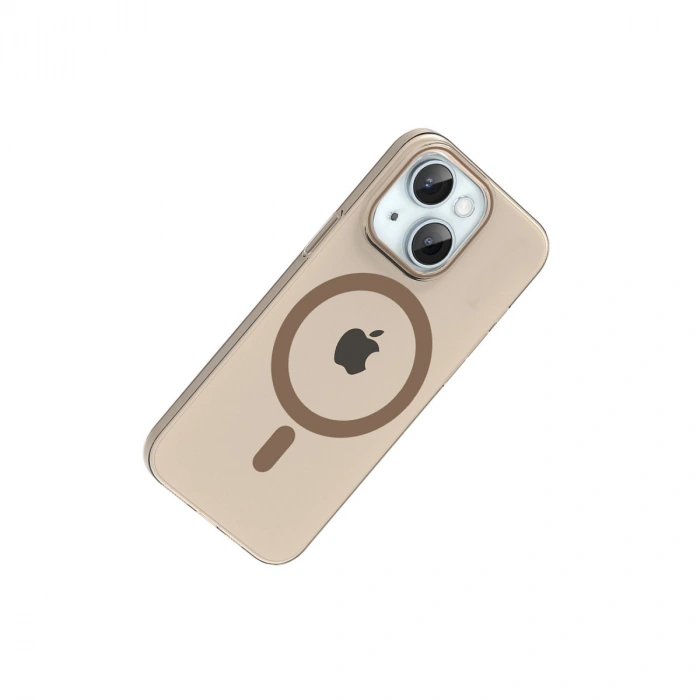 Joko Apple İphone 14 Pc Blank Magsafe Kapak - Çöl Titanyum