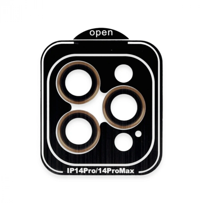 Joko Apple İphone 14 Pro Max Pvd Metal Kamera Lens - Turuncu