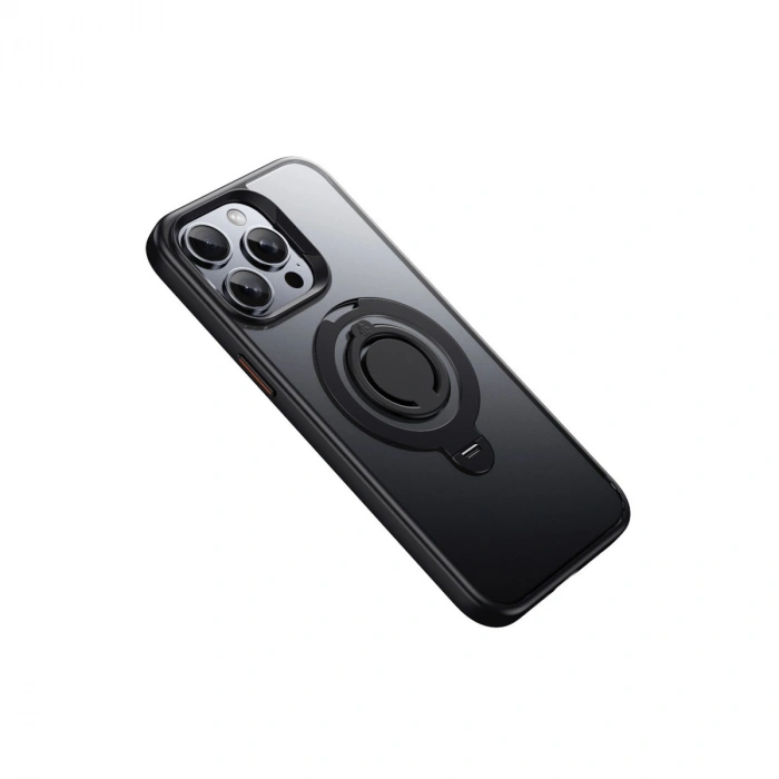 Joko Apple İphone 15 Pro Avatar 360 Dönen Magsafe Kapak - Siyah