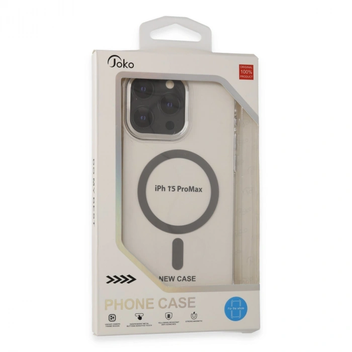 Joko Apple İphone 15 Pro Max Bubble Magsafe Kapak - Lacivert