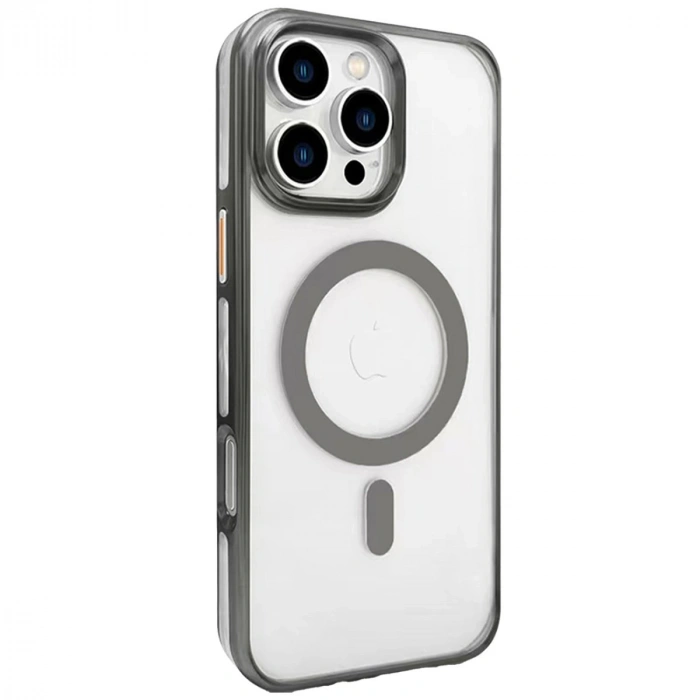Joko Apple İphone 16 Pro Max Gleam Pc Sert Magsafe Kılıf - Titan Gri