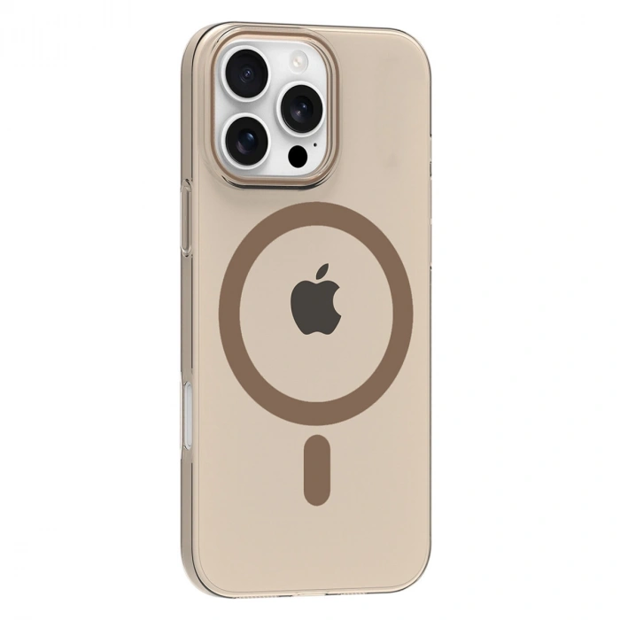 Joko Apple İphone 16 Pro Max Pc Blank Magsafe Kapak - Çöl Titanyum