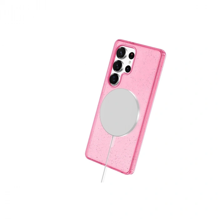 Joko Samsung Galaxy S24 Ultra Kılıf  Magsafe Kapak - Pembe