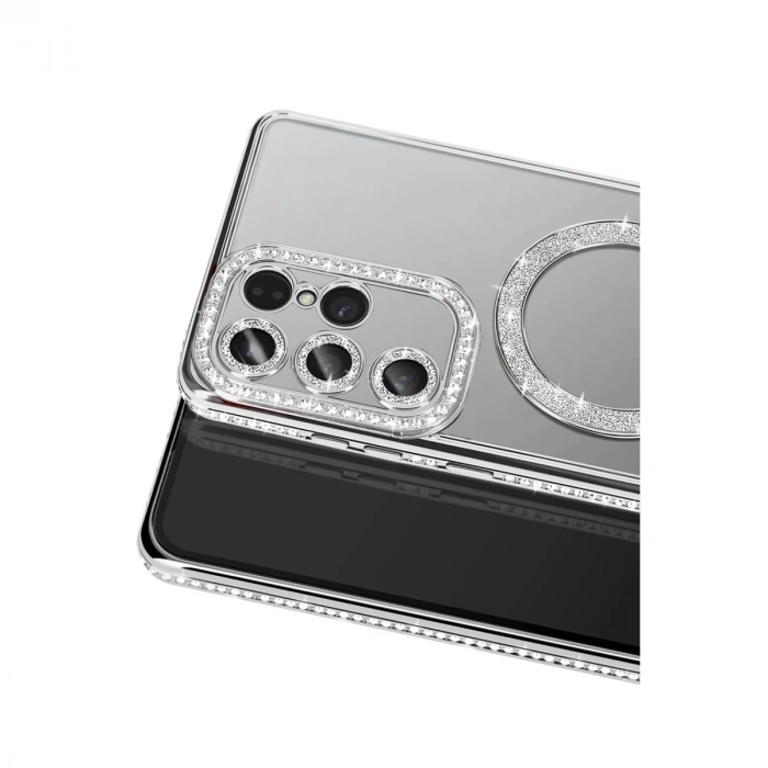 Joko Samsung Galaxy S26 Ultra Joke Simli Magneticsafe Kılıf - Gümüş