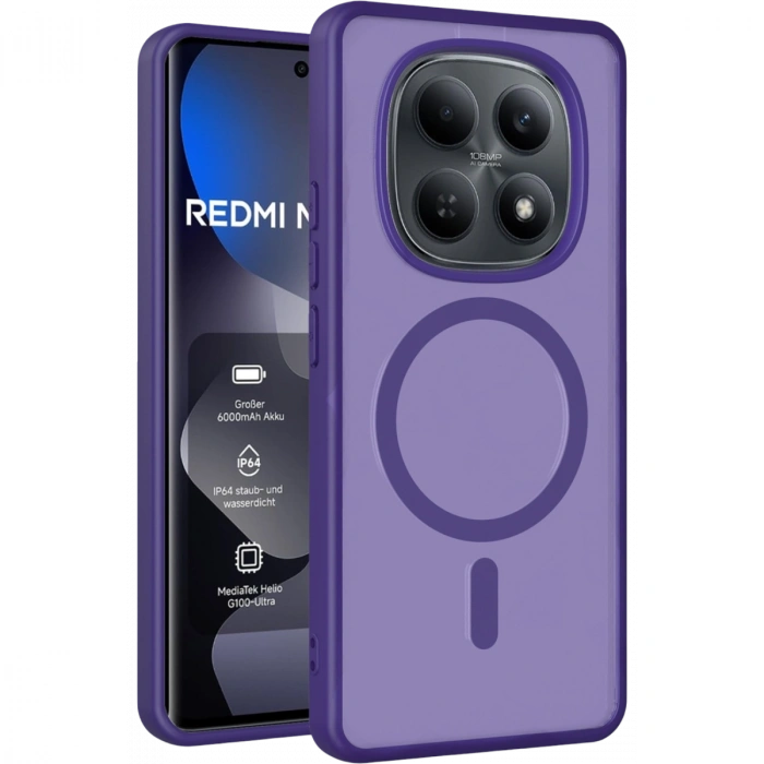 Joko Xiaomi Redmi Note 15 4g Jota Magsafe Kapak - Derin Mor