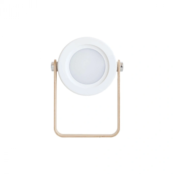 Jp-dld Kamp Lambası Görünümlü Dekoratif Gece Lambası - Beyaz