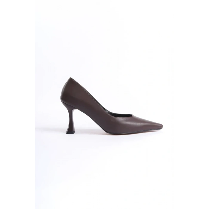 Kadın Mat Acı Kahve Stiletto TR08MS27L