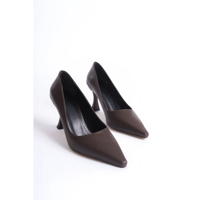 Kadın Mat Acı Kahve Stiletto TR08MS27L