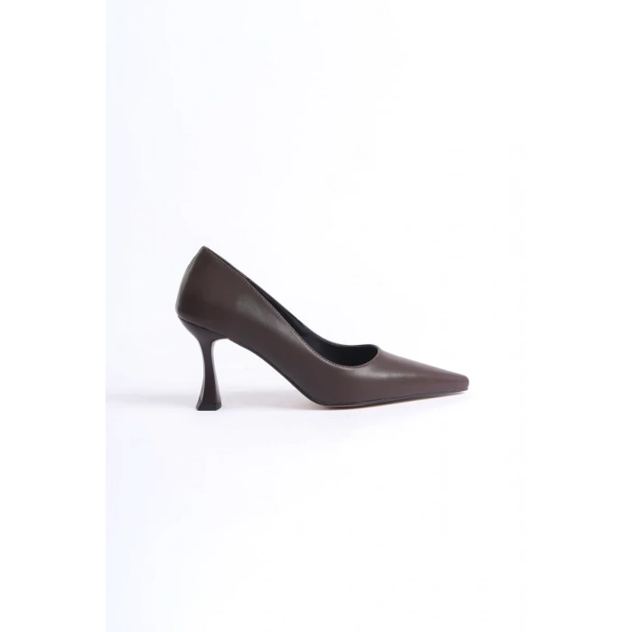 Kadın Mat Acı Kahve Stiletto TR08MS27L