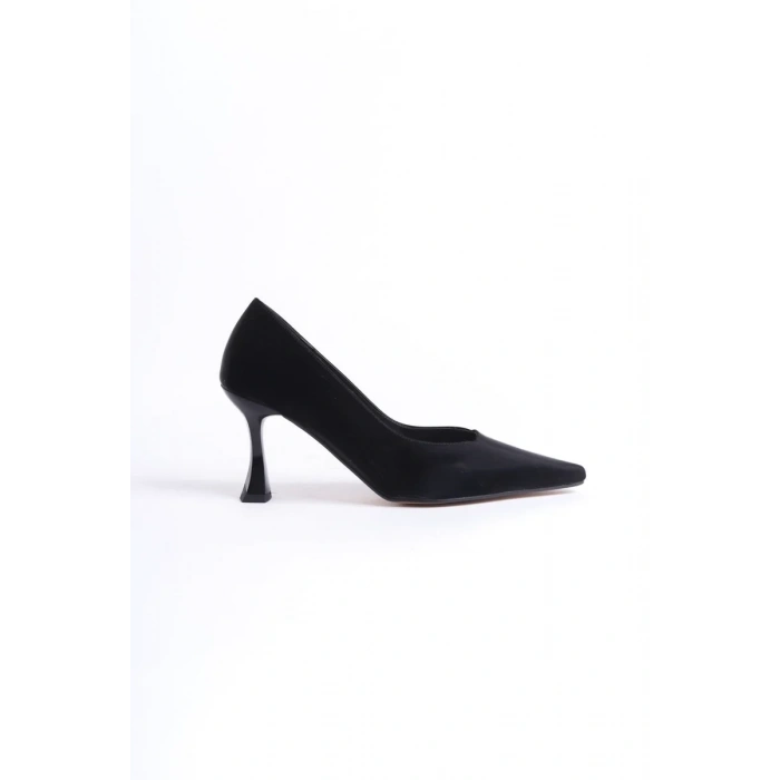Kadın Siyah Saten Stiletto TR08MS27D