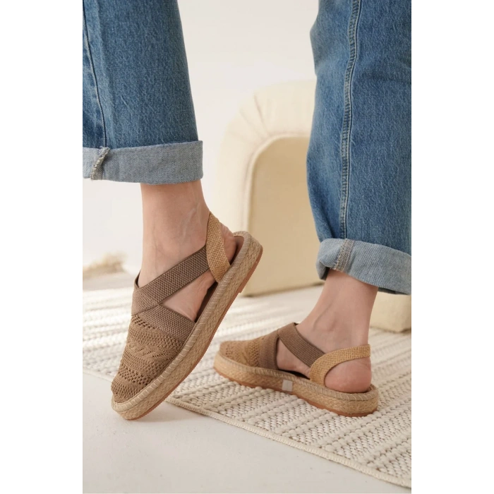 Kadın Vizon Espadril Ayakkabı TR19MY01D