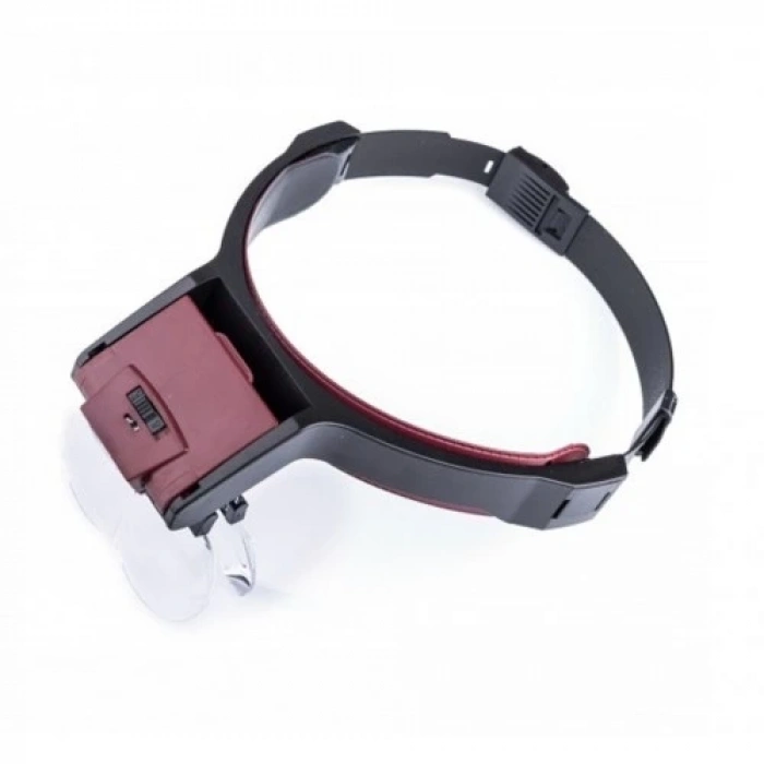 Lens Takmalı 4 Lens , Led Lambalı Şapka Tip Büyüteç