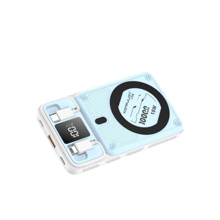 M25w 10.000 Mah 20w Pd Magsafe Powerbank - Mavi