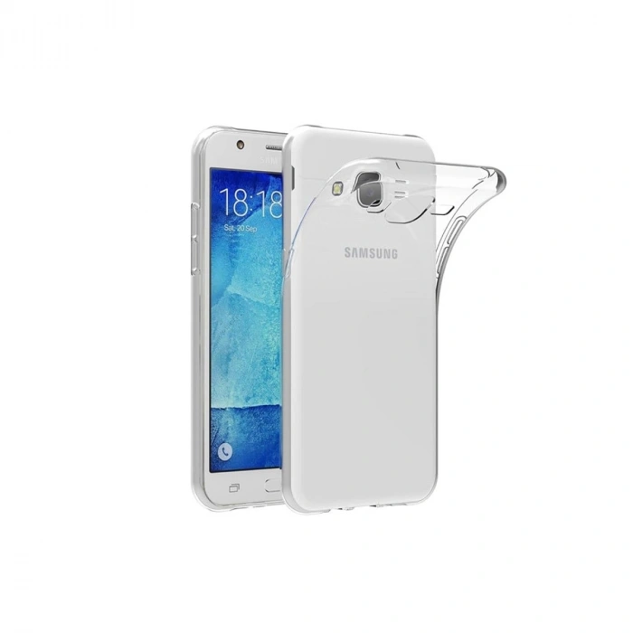 Newface Samsung Galaxy J7 Kılıf Lüx Şeffaf Silikon