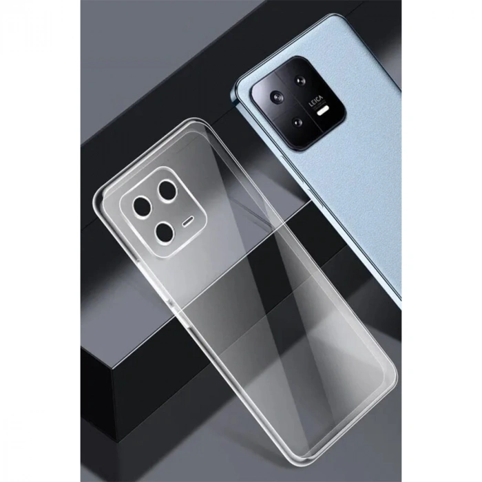 Newface Xiaomi Mi 13 Pro Kılıf Lüx Şeffaf Silikon