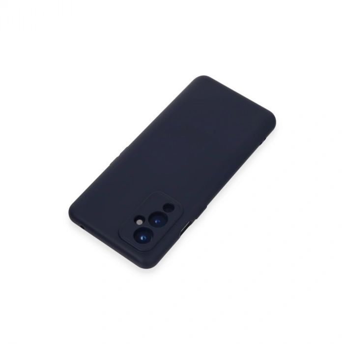 One Plus 9 Kılıf Nano İçi Kadife Silikon - Lacivert