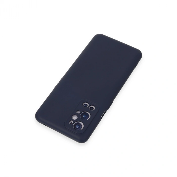 One Plus 9 Pro Kılıf Nano İçi Kadife Silikon - Lacivert