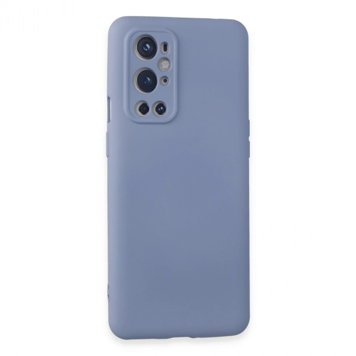 One Plus 9 Pro Kılıf Nano İçi Kadife Silikon - Mor