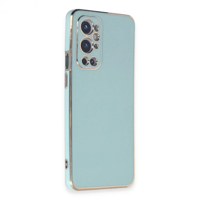 One Plus 9 Pro Kılıf Volet Silikon - Açık Yeşil