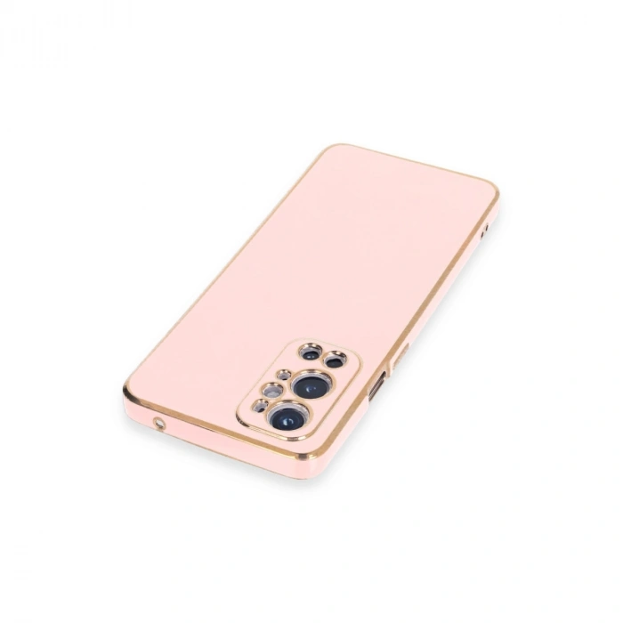 One Plus 9 Pro Kılıf Volet Silikon - Pembe