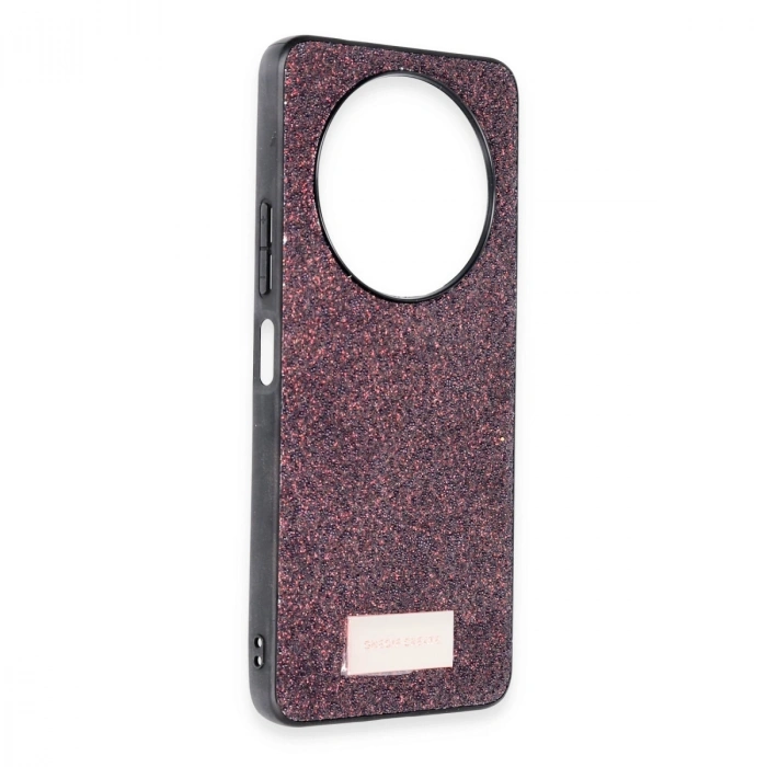 Onegif Xiaomi Redmi A3 4g Bright Simli Kapak - Derin Mor