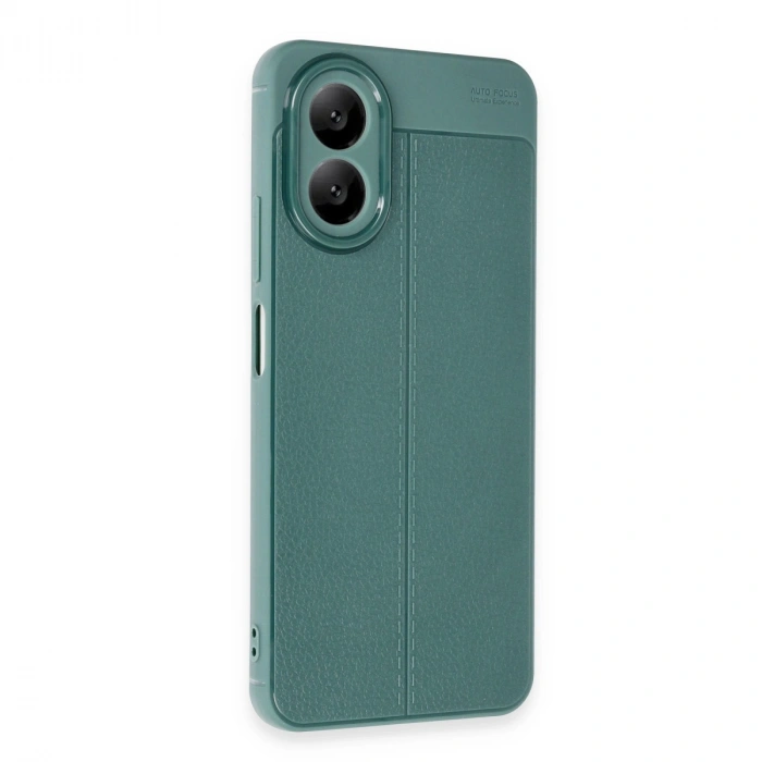 Oppo A38 Kılıf Auto Focus Kapak - Koyu Yeşil