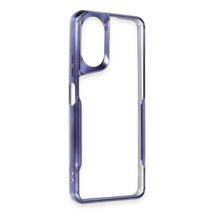 Oppo A38 Kılıf Boyi Silikon Kapak - Lacivert