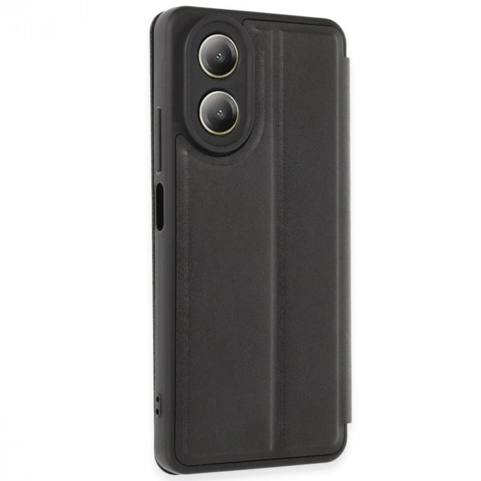 Oppo A38 Kılıf Flip Cover - Siyah