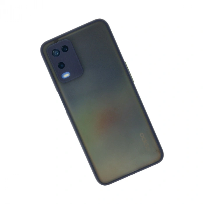 Oppo A54 4g Kılıf Montreal Silikon Kapak - Lacivert
