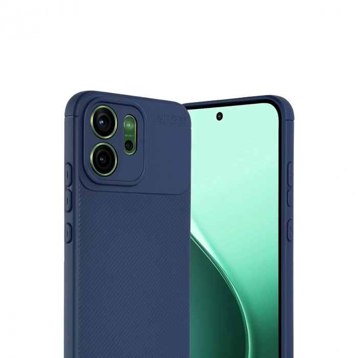Oppo Reno 14 Auto Focus Karbon Kapak - Lacivert