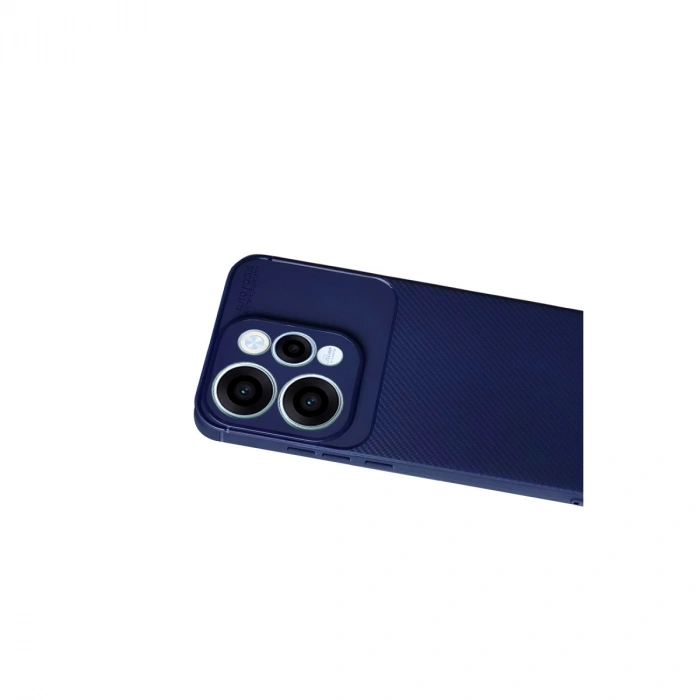 Oppo Reno 15 Auto Focus Karbon Kapak - Lacivert