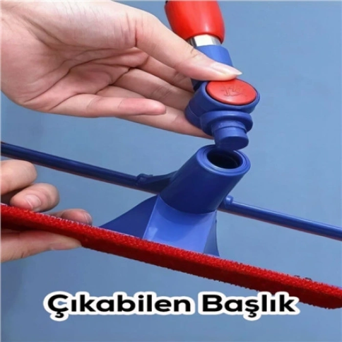 OYNAR BAŞLIKLI ÇEKÇEKLİ TELESKOPİK CAM SİLME APARATI