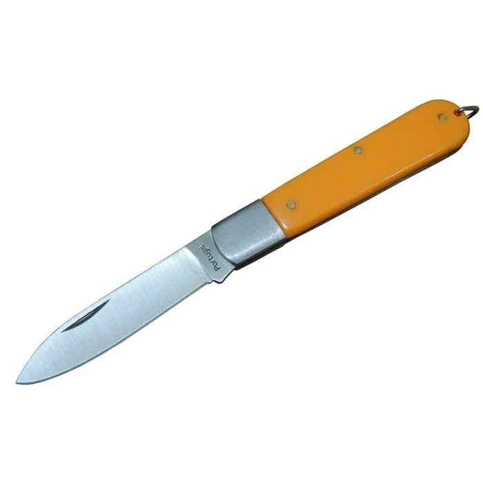 Portugal P04 Sarı Portekiz Kamp Çakı 16 Cm - Plastik Sap, Manuel