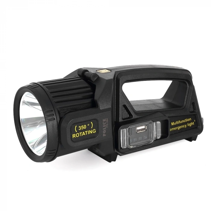 Ps-384 Şarjlı Güneş Enerjili Spot Fener