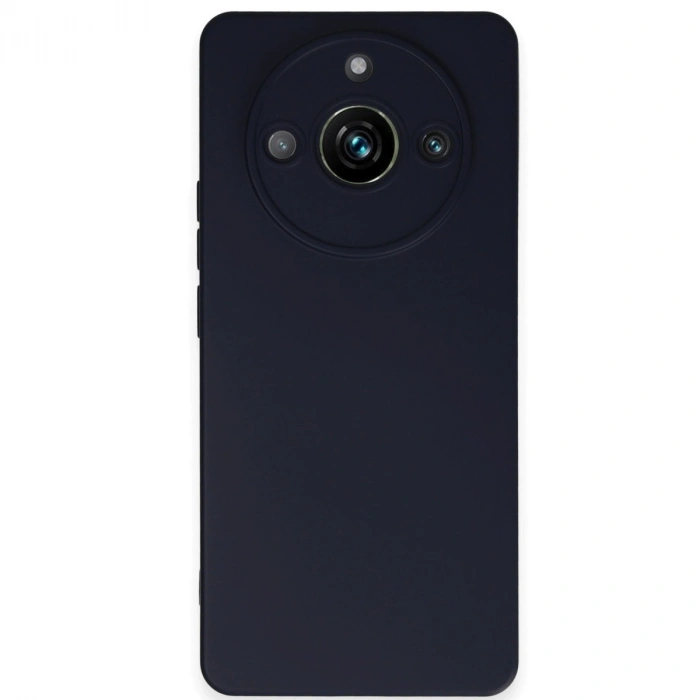 Realme 11 Pro Kılıf Nano İçi Kadife Silikon - Lacivert