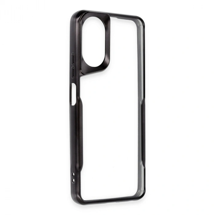 Realme 12 Lite Kılıf Boyi Silikon Kapak - Siyah