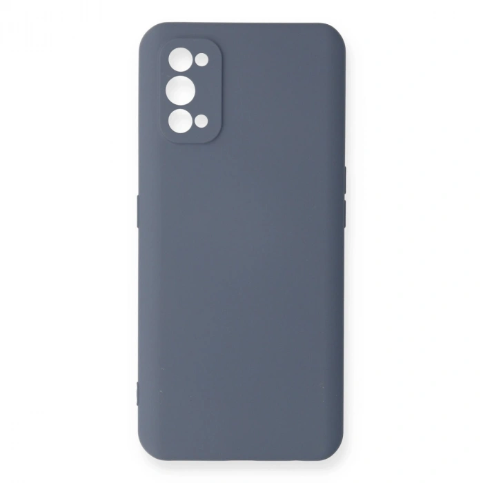 Realme 7 Pro Kılıf Nano İçi Kadife Silikon - Gri
