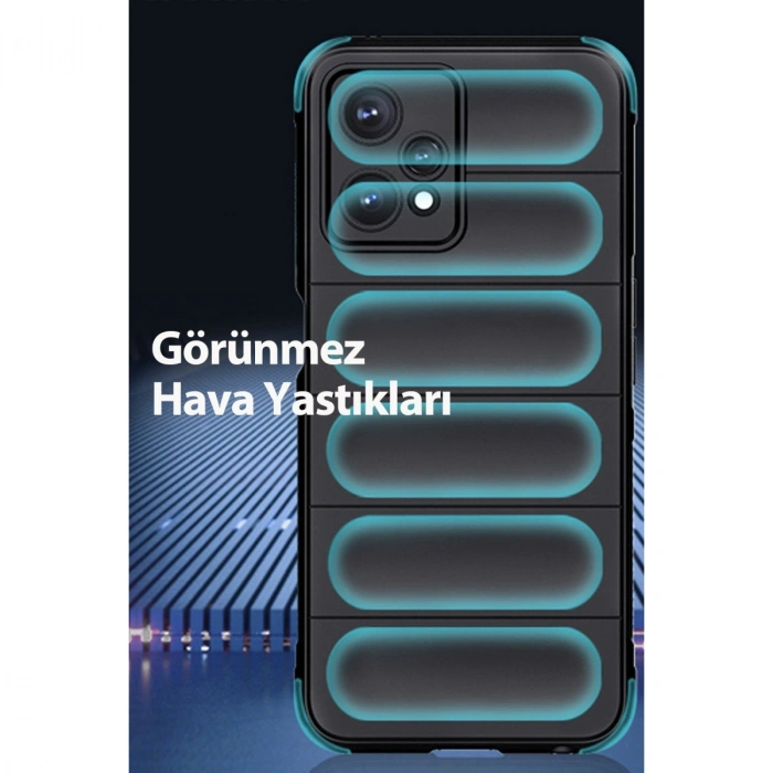 Realme 9 Pro 5g Kılıf Optimum Silikon - Krem