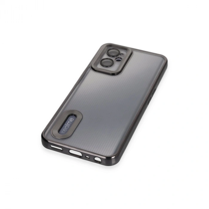 Realme 9i 4g Kılıf Slot Silikon - Siyah