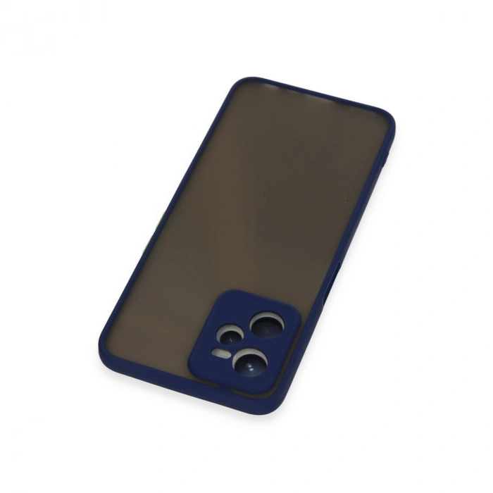 Realme C35 Kılıf Montreal Silikon Kapak - Lacivert