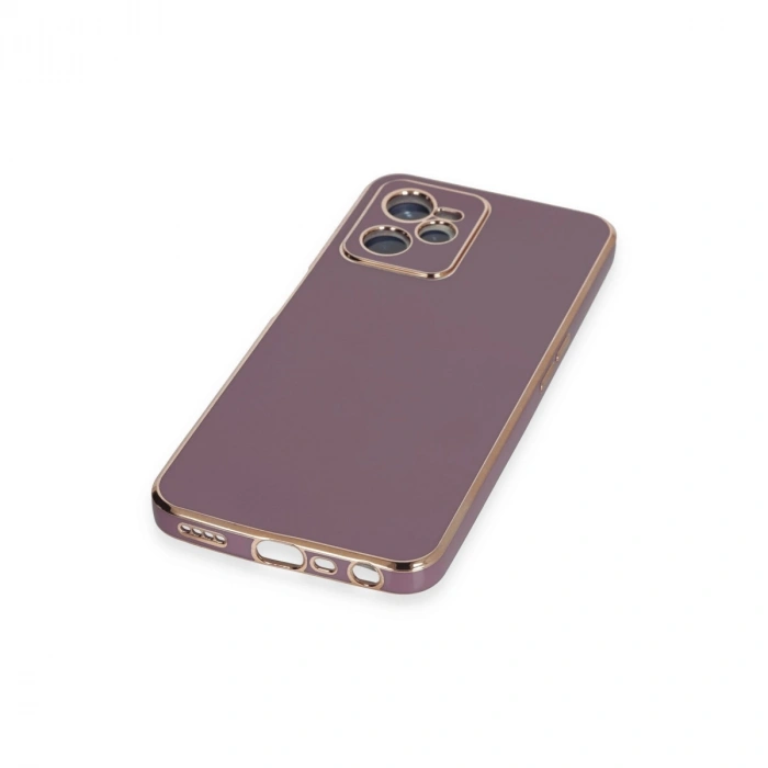 Realme C35 Kılıf Volet Silikon - Mor
