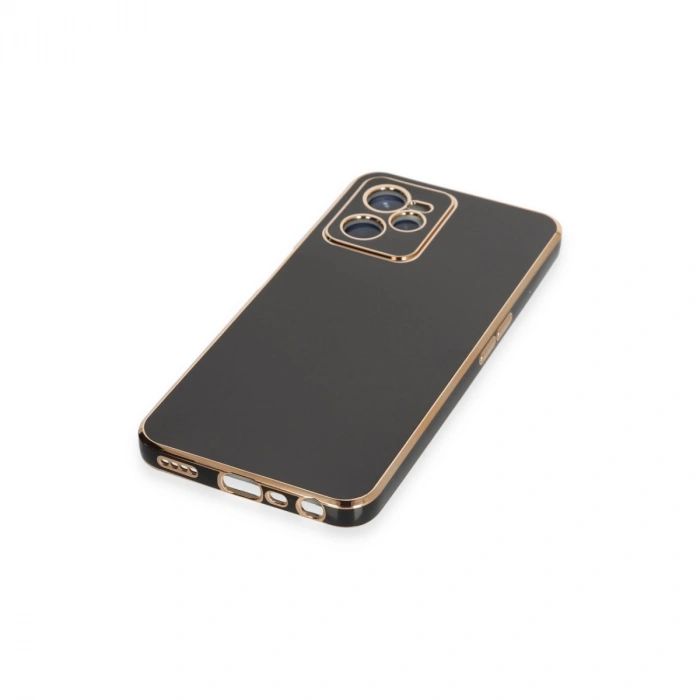 Realme C35 Kılıf Volet Silikon - Siyah