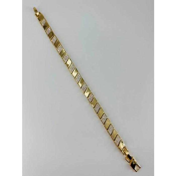 Renk  Pirinç Cm Bileklik 17+2 Cm  - Kbl0514