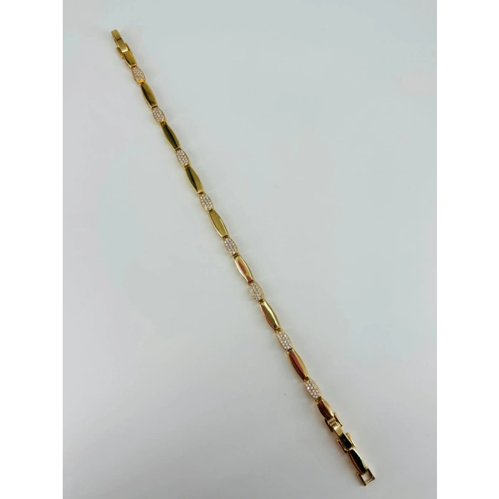 Renk  Pirinç Cm Bileklik 17+2 Cm  - Kbl0519
